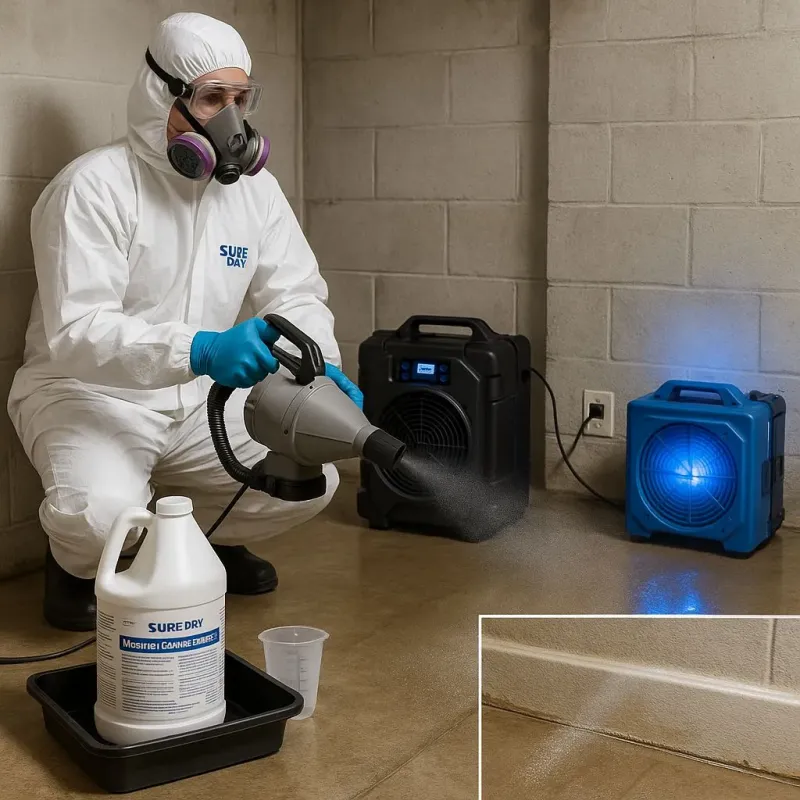 Sanitization and Odor Removal process in Jacksonville, FL