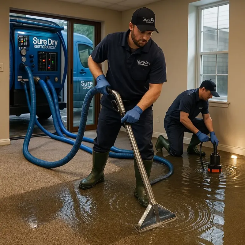 Water Extraction and Removal process in Jacksonville, FL